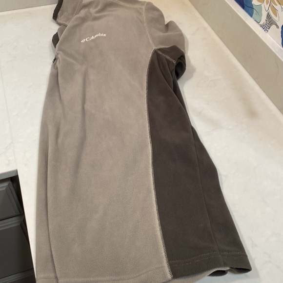 Columbia 3/4 zip Brown and Taupe XL - Picture 8 of 8
